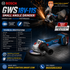 Bosch Cordless Small Angle Grinder (18V, 100mm) | Heavy Duty Performance Kit GWS 18V-11S | Kickback & Overload Protection | Brushless Motor | for Cutting & Grinding