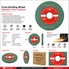 Cumi Grinding Wheel 200x25x31.75mm A Medium | Heavy Duty Abrasive Grinding Wheel