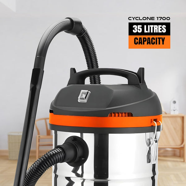 Cyclone 1700 Industrial Wet & Dry Vacuum Cleaner