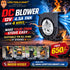 DC Blower Fan 12V 4.5A – High-Speed 4-Wire - Smokeless Wood Stove Fan Blower