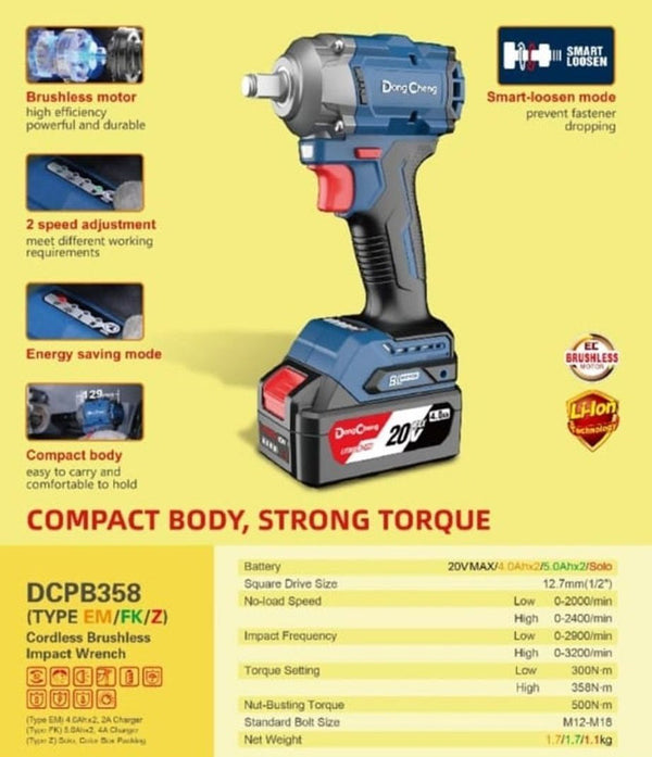 Dongcheng DCPB358 12.7mm (1/2