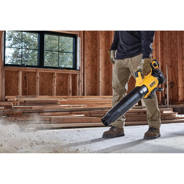DEWALT Cordless Brushless Leaf Blower Kit (with 5 Ah Battery & Charger) - DCMBL562N-XJ 18V XR