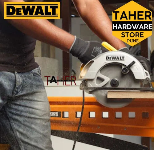DEWALT DWE561A-IN 1200W Compact Circular Saw, 185mm (7¼-Inch) Electric Wood Cutting Machine for Professional Carpentry, Timber Cutting and Construction Applications