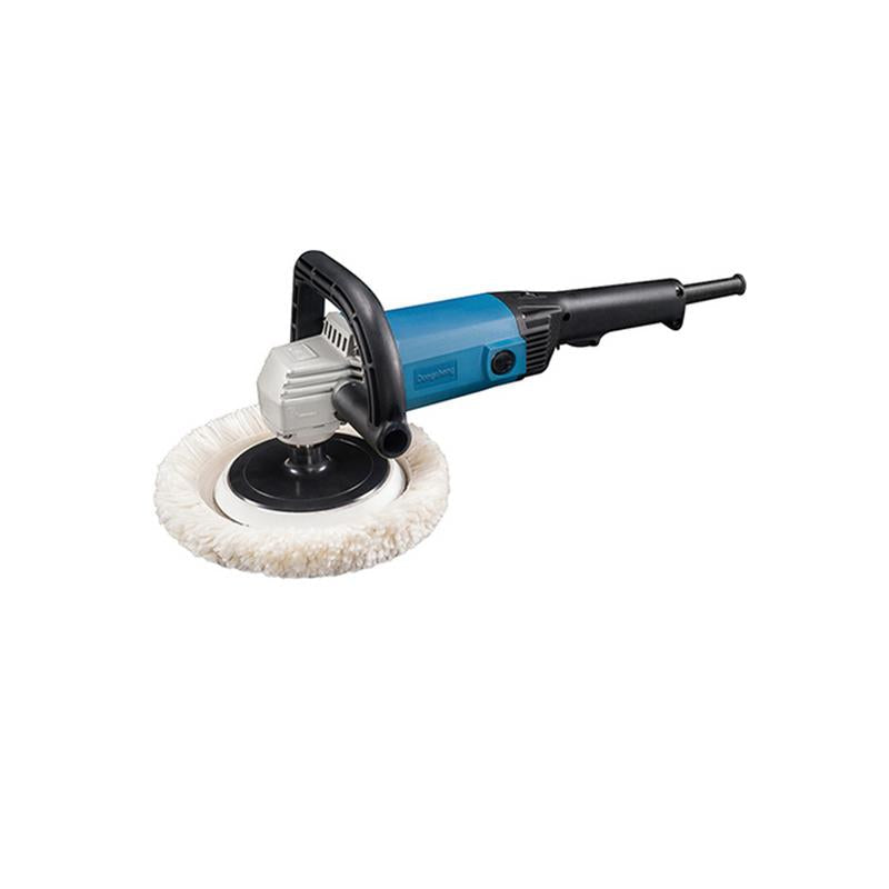 DongCheng DSP03-180 180mm (7-Inch) Variable Speed Sander Polisher 1020W with D-Shape Auxiliary Handle for Polishing and Surface Finishing