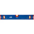 ONGCHENG HD131107 1000 mm magnetic spirit level with ruler scale
