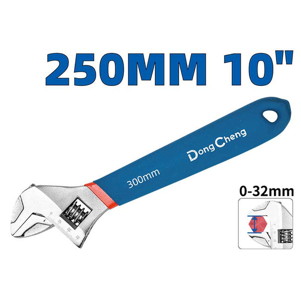 DONGCHENG HD054210 250 mm 10 inch adjustable wrench