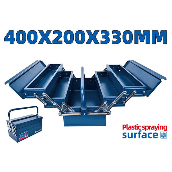 DONGCHENG HD171102 400x200x330 mm 3 layer steel tool box