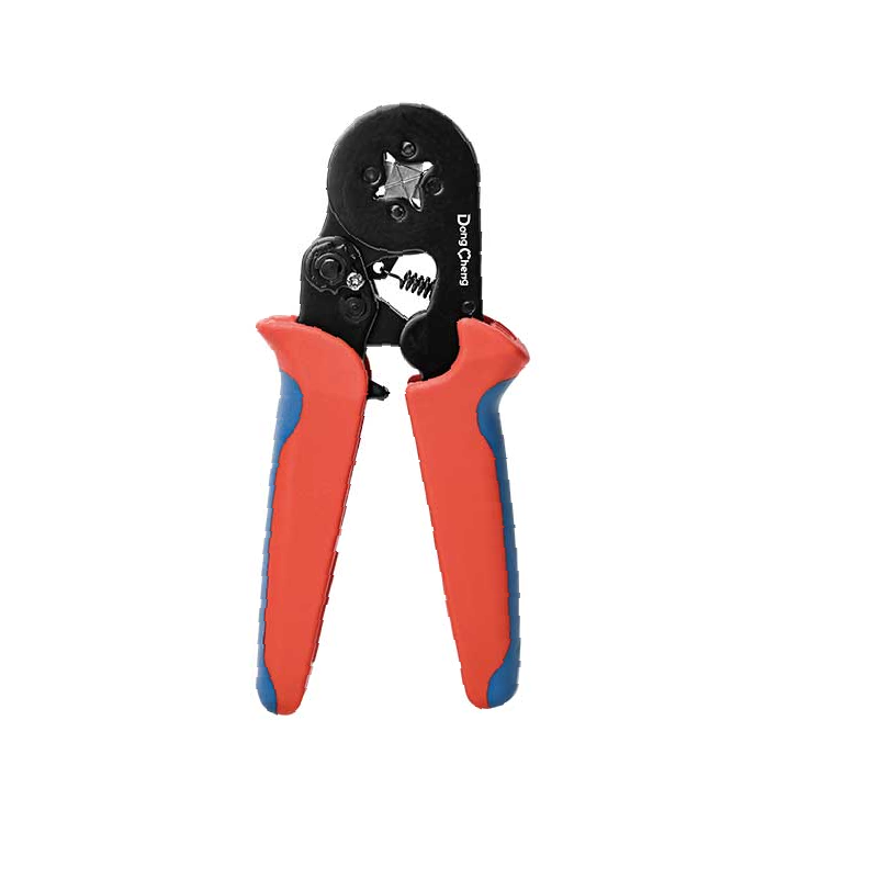 DONGCHENG 6" / 175 mm Ratchet Crimping Plier, 0.25-10 mm² (HD156701)-A 6" ratchet crimping plier for wire end sleeves (ferrules) from 0.25 to 10 mm².