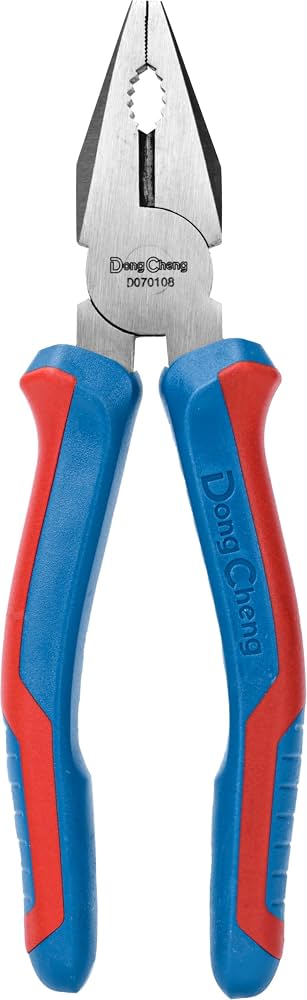 DONGCHENG 6 Inch Combination Pliers (160 mm)-Reliable grip, clean cut, every time.