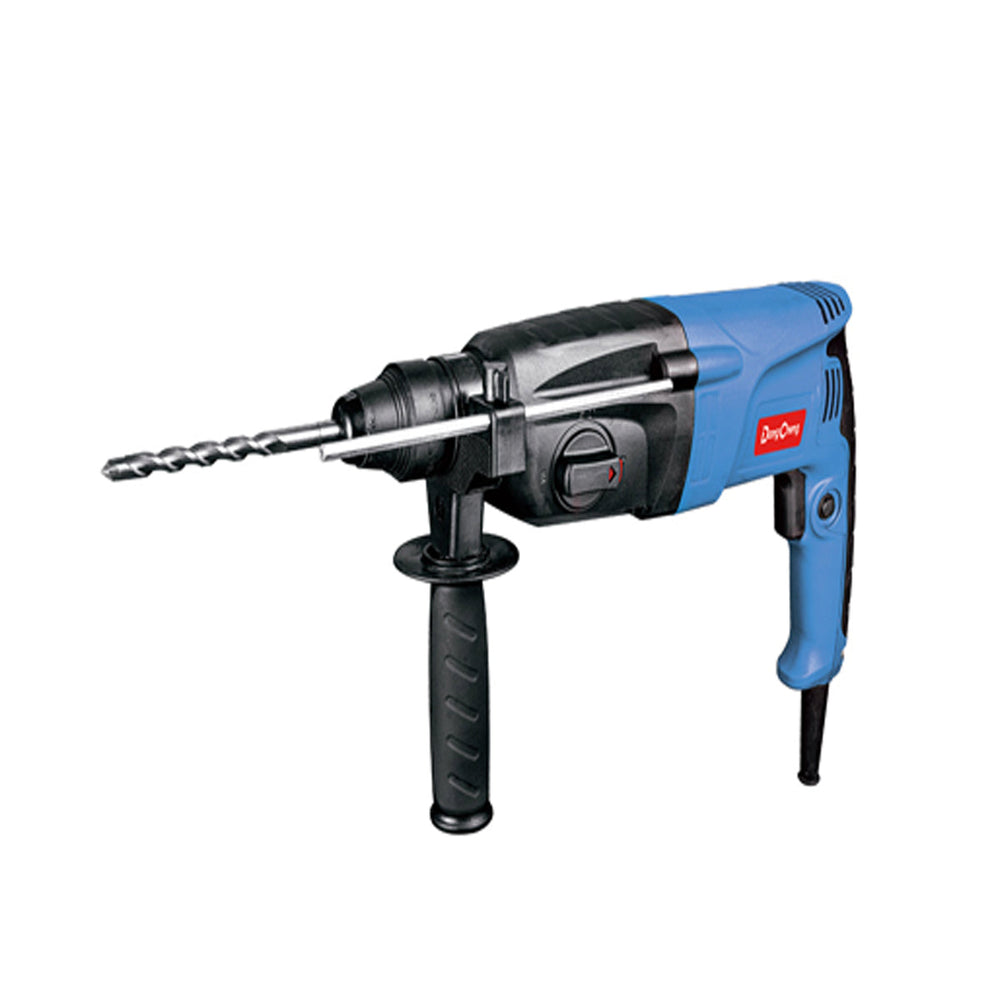 DONGCHENG 800W 26 mm SDS-PLUS Rotary Hammer, 3-Mode, Adjustable Speed (DZC05-26B)-A 3-mode SDS-PLUS rotary hammer for drilling, hammer drilling, and light demolition work.