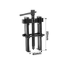 DONGCHENG 4" Two Jaws Puller, 800 kg, 45# Steel, Black Oxide (HD074504)-A 4" two-jaw puller with 800 kg of force for larger bearings, gears, and pulleys.