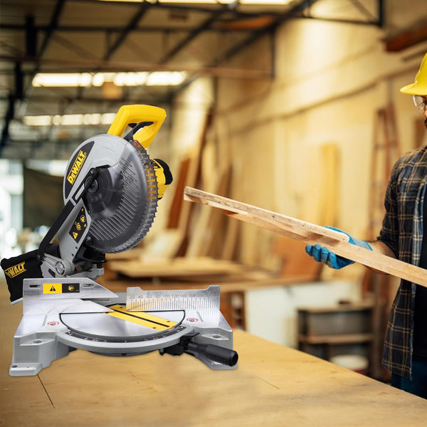 Dewalt DW714 10-Inch Mitre Saw 254mm 1600W | Precision Wood & Aluminium Cutting Machine