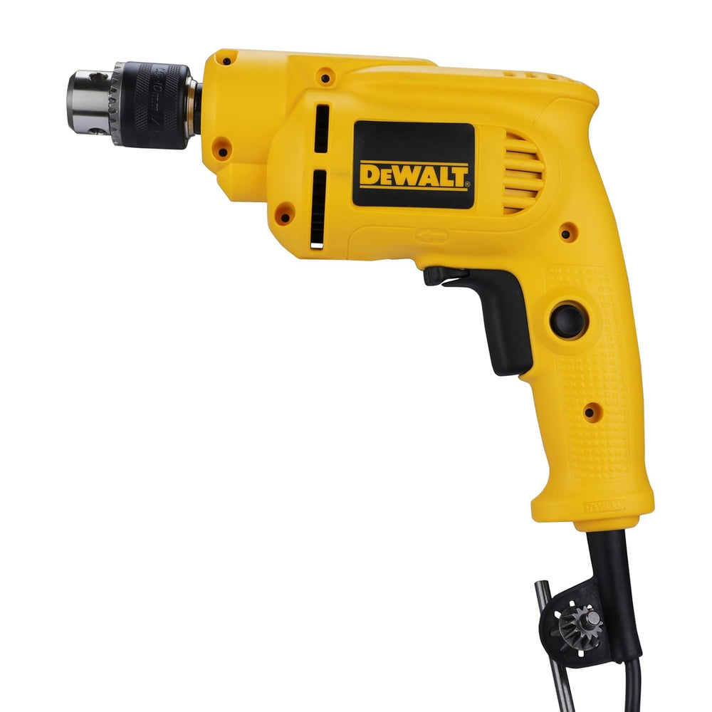 Dewalt DWD014-IN 10mm Variable Speed Reversible Drill 550W | Compact Wood & Metal Drilling Tool