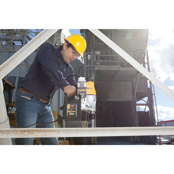 Dewalt DWE1622K-IN Magnetic Core Drill 1200W 50mm 2-Speed | Heavy Duty Steel Drilling Machine