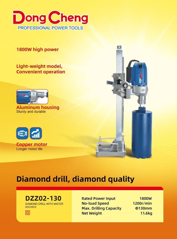 daidarosページ Buy Dongcheng DZZ02-130 Diamond Core Drill 1500W Water Cooled
