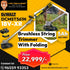 DeWALT Brushless String Trimmer With Folding Shaft DCMST561N 18V-XR (Includes 5Ah Battery & Charger)