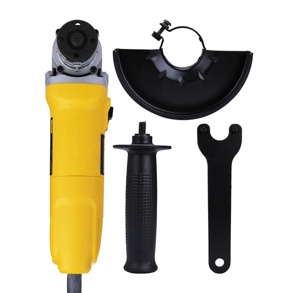 DeWalt DWE4119, 950W angle grinder, 125mm angle grinder, 5 inch angle grinder, variable speed grinder, DeWalt grinder, angle grinder 950W, M14 angle grinder, metal grinding machine, metal cutting grinder, workshop grinder, NVR angle grinder, soft start grinder, DWE4119-IN