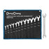 Dong Cheng 12 Pcs Combination Spanner Set A, 6–24mm, Fine Polished Matte Chrome Finish, Canvas Bag