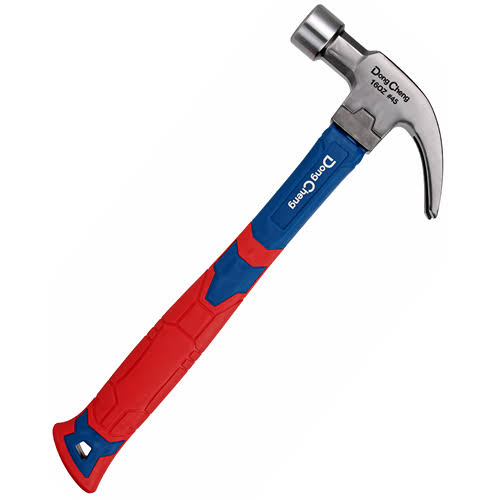 DONGCHENG 16 OZ Claw Hammer (HD100401)-A general-purpose claw hammer for everyday nailing, nail pulling, and carpentry.