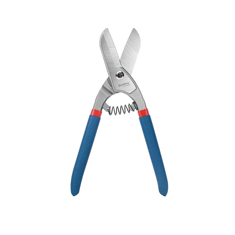 DongCheng HD115010 250mm (10 Inch) Drop-Forged Steel Tin Snip with Double-Dipped Grip Handle for Sheet Metal Cutting, Roofing, Metal Fabrication and Workshop Use