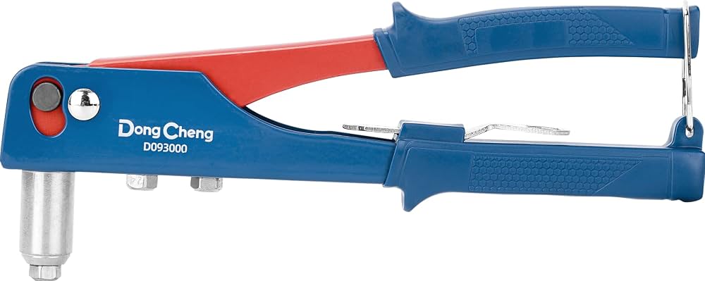 DONGCHENG 9" Hand Riveter (HD093000) -A manual blind rivet gun for fast, secure fixing of sheet metal, panels, and light fabrication work.