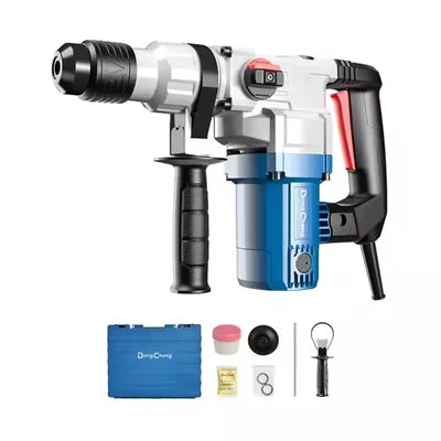 DongCheng DZC03-26SH 750W SDS-Plus Rotary Hammer Drill, 3.0J Impact Energy, 26mm Concrete Drilling Capacity, Rotary Hammer and Demolition Functions