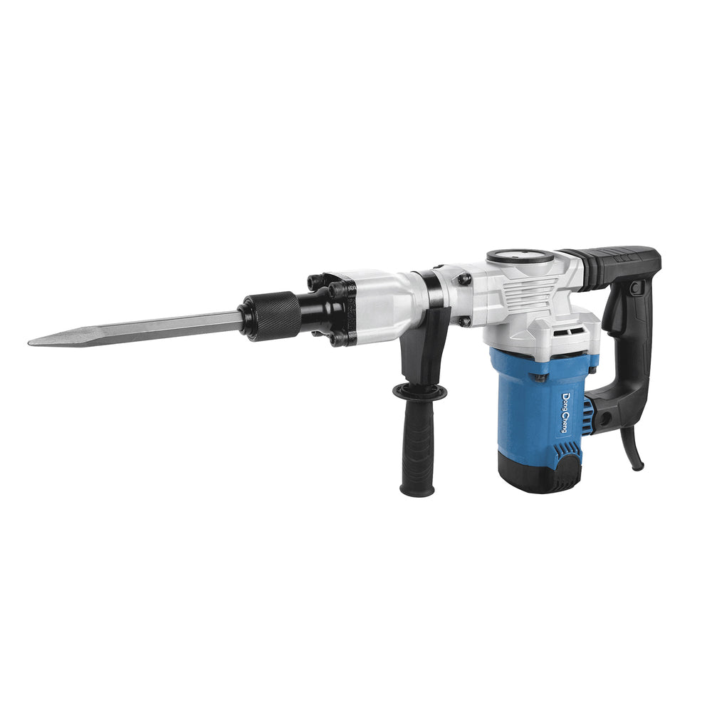 DongCheng DZG06-6S 1400W Electric Demolition Hammer, 16.8J Impact Energy, 3900 Impacts per Minute, Vibration-Absorbing System, Hex 17mm Tool Fitting