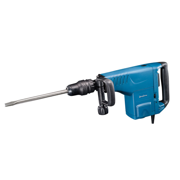 DongCheng DZG10 1500W Demolition Hammer with 16J Impact Energy, Electronic Constant Speed Control and Carbon Brush Warning Light