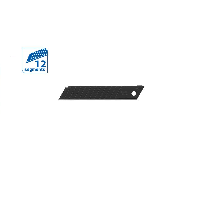 DongCheng 10 PCS 18mm Black Snap-Off Blades (HD110520)