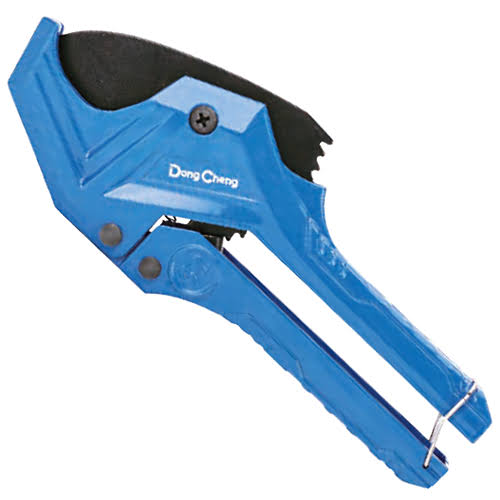 DongCheng 225mm PVC Pipe Cutter 43mm – Plastic Pipe Cutting Tool for PVC, PE, PPR & Plumbing Installation Applications | HD113043