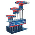 DongCheng HD094200 8-Piece Ergonomic T-Handle Metric Hex Wrench Set with Exclusive Metal Storage Stand