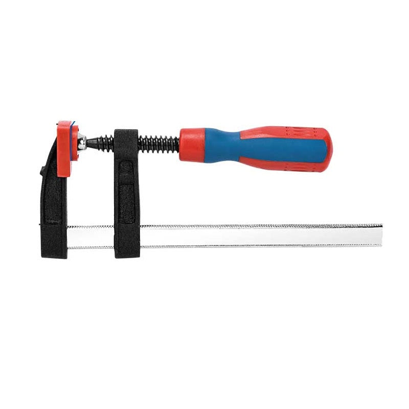 DONGCHENG HD071205 120 x 300 mm Heavy-Duty F-Clamp | 450 KGS-Deep 120 mm throat and a 450 kg rating for large, demanding clamping jobs.