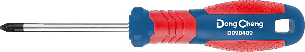 DONGCHENG PH2 x 100 mm Phillips Screwdriver (HD090409)-A general-purpose Phillips screwdriver for the most common cross-head screws.
