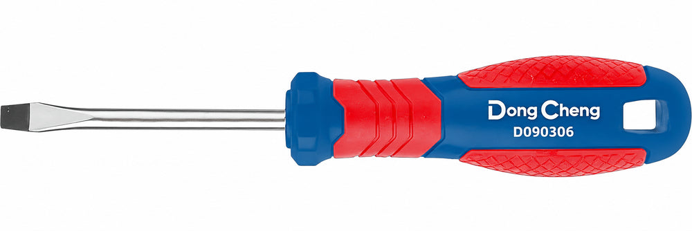 DONGCHENG SL5 x 150 mm Slotted Screwdriver (HD090306)-A longer-reach slotted screwdriver for medium screws in recessed and hard-to-reach spots.