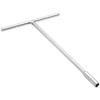 DONGCHENG 10 mm CR-V T-Handle Socket Wrench, 297 mm, Chrome-Plated (HD074310)-A T-handle socket wrench with a 10 mm CR-V socket for quick turning and good reach.