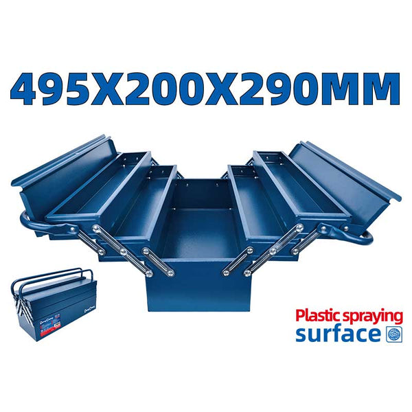 DONGCHENG HD171103 495x200x290 mm 3 layer steel tool box