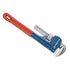 Dongcheng Heavy Duty Pipe Wrench 14 Inch 350 mm – 50 mm Maximum Clamping Diameter, Drop-Forged Carbon Steel Mobile Jaw