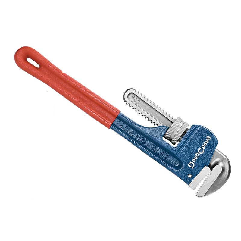 Dongcheng 18 Inch 450 mm Heavy Duty Pipe Wrench – 60 mm Capacity- Maximum leverage and a 60 mm jaw capacity for large pipes and stubborn fittings.