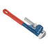 Dongcheng Heavy Duty Pipe Wrench 24 Inch 600 mm – 75 mm Maximum Clamping Diameter, Drop-Forged Carbon Steel Mobile Jaw