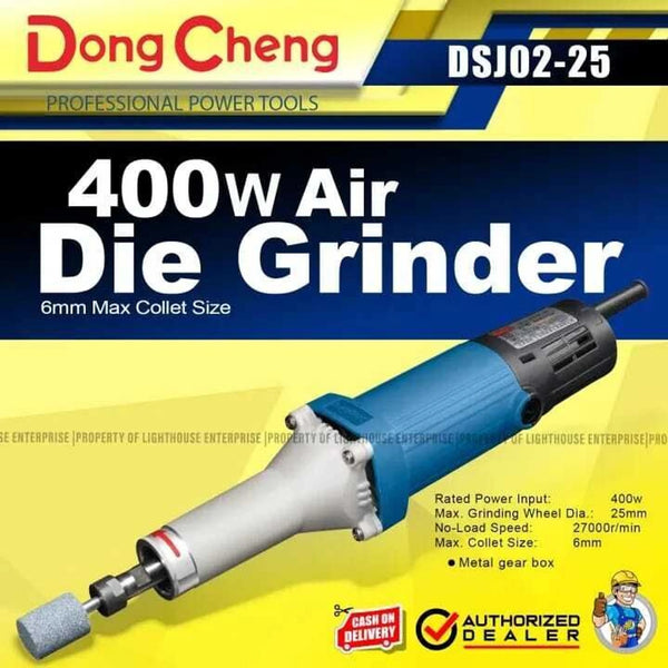 DSJ02-25 die grinder accessories including wrenches, collet and barrel guard