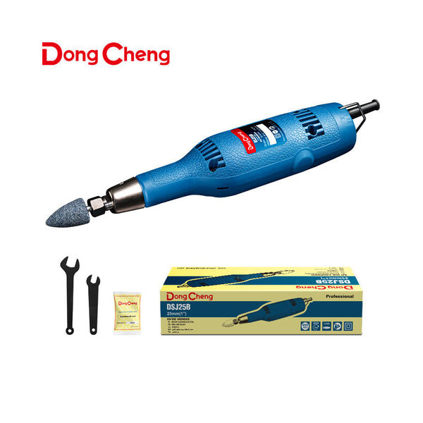 Dongcheng DSJ25B 240W Die Grinder, 26000 RPM High-Speed Electric Straight Grinder with 25mm Maximum Grinding Wheel Capacity and 6mm Collet