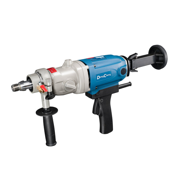 Dongcheng DZZ190 Diamond Core Drilling Machine 1800W, 3-Speed Handheld Core Drill for Brick Wall Drilling, 15–190mm Drilling Capacity
