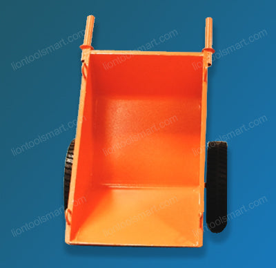 Lion Double Wheel Barrow 18 Gauge (Medium Duty) | Heavy Duty Material Handling Trolley