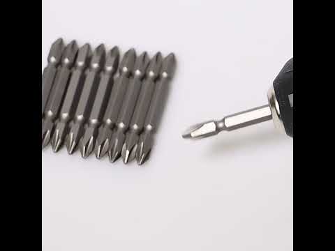 Taparia Phillips Double Head Screw Driver Bits | Professional Screwdriver Bit Set