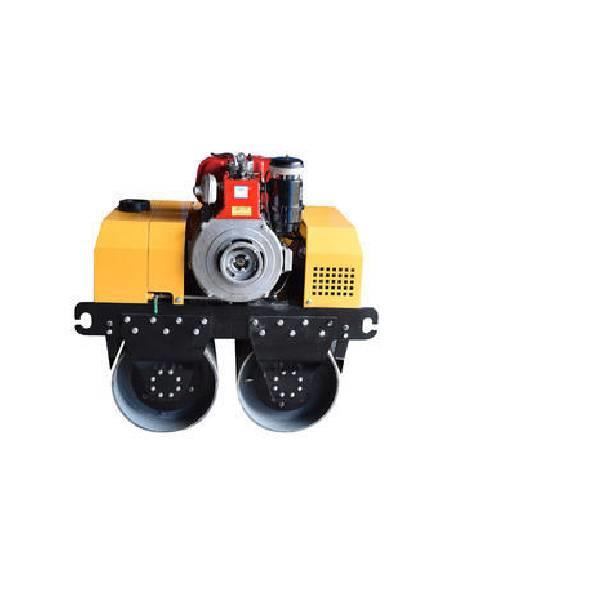 Lion Double on Roller 10HP Greaves Diesel Engine (Self Start & Battery) | Walk Behind Road Roller