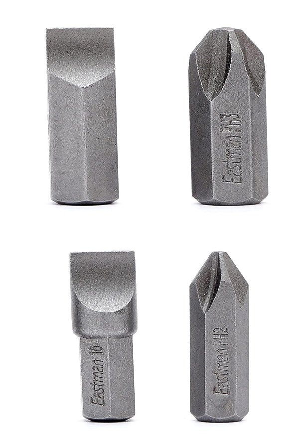 Eastman Impact Driver Bit Set 10x36mm E-5001 | Heavy Duty Screwdriver Bits