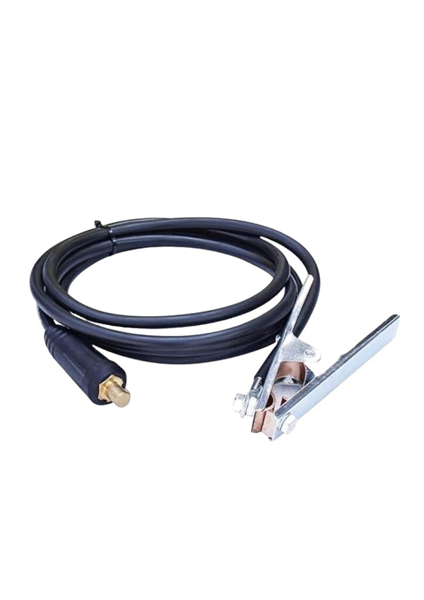 Coiled cable with connectors on a white background