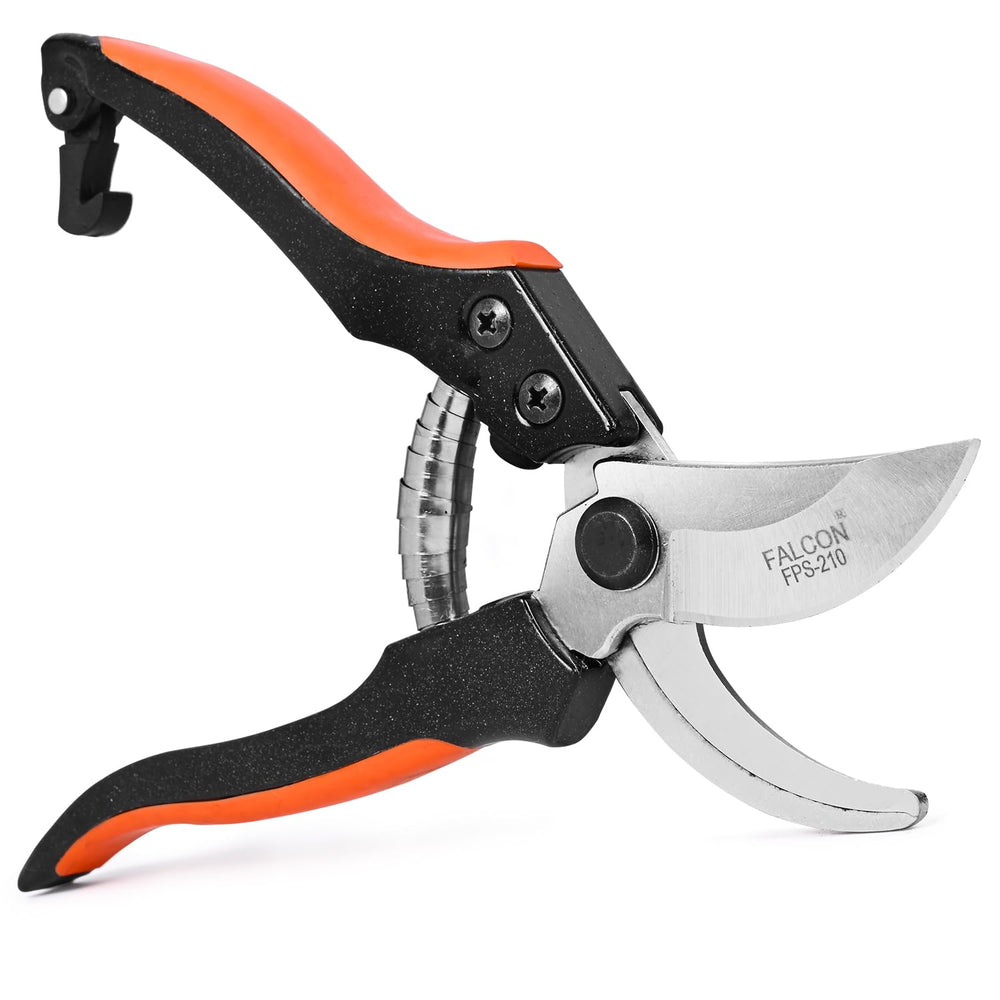 Falcon 200mm Bypass Pruning Secateur FPS-210 | 14mm Cutting Capacity, Hardened Steel Blades