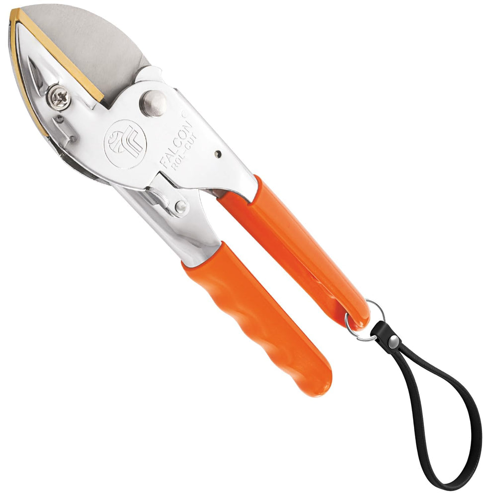 Falcon 200mm Regular Anvil Pruning Secateur | 15mm Cutting Capacity, Brass Alloy Anvil, Hardened Steel Blade