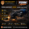 FERM Angle Grinder | 4 Inch Electric Angle Grinder | AGM1089P 800W 100mm 11000 RPM Professional Grinder